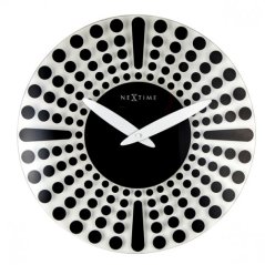Designové nástěnné hodiny 8182zw Nextime Dreamtime 43cm