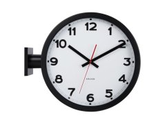 Oboustranné nástěnné hodiny 5966WH Karlsson 38cm