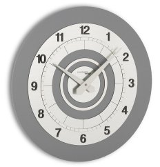 Dizajnové nástenné hodiny I410N grey IncantesimoDesign 40cm