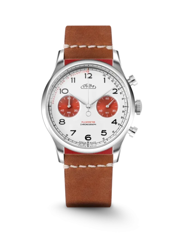 Prím Janský Pulsometer Chronograph 42 - E - W01P.13282.E