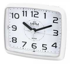 Ručičkový budík s tichým chodem MPM C01.3813.0000