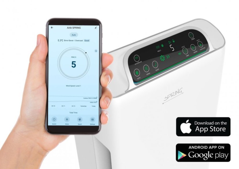 Čistička vzduchu Airbi SPRING WiFi - BI3110W