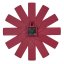 TFA 60.3020.05 - Dizajnové nástenné hodiny CLOCK IN THE BOX - červené