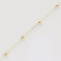 Zlatý náramok OB092, veľ. 17-19, 1.15 g (585/1000)
