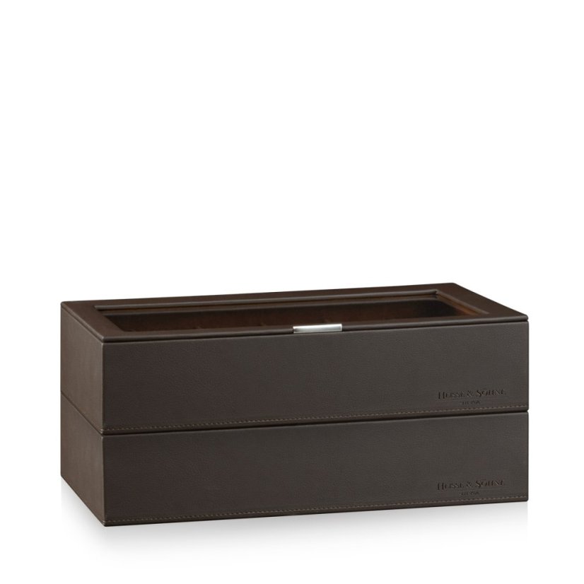 Pouzdro na brýle HEISSE & SÖHNE 70019-125.47 HS Mirage XL - dolní modul pro 6ks brýlí - Braun