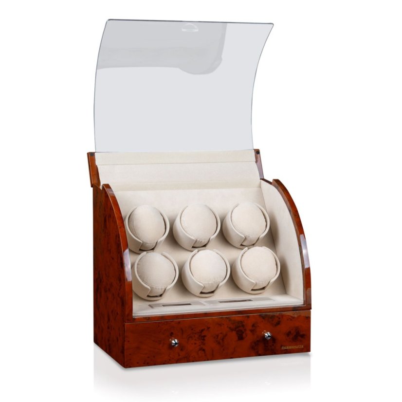 Natahovač hodinek DESIGNHÜTTE 70005-28 Basel 6 Kořenové dřevo