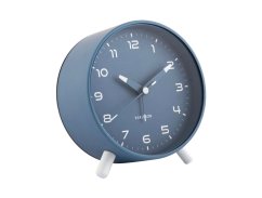 Designový budík 6029BL Karlsson 12cm