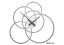 Dizajnové hodiny 10-215 CalleaDesign Black Hole 59cm (viac farebných variantov) Farba biela-1 - RAL9003