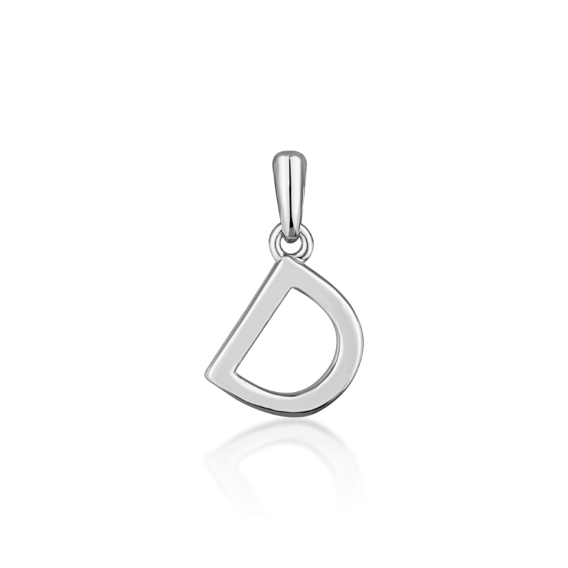 Strieborný prívesok písmeno "D" JVD SVLP0948XH2000D Strieborný prívesok písmeno "D" JVD SVLP0948XH2000D