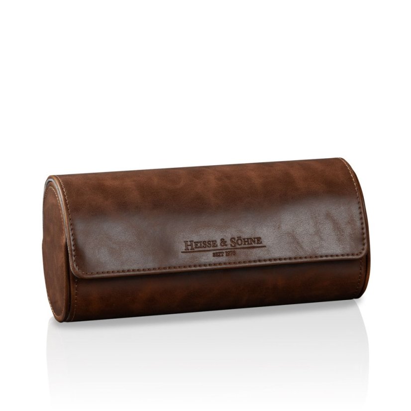 Cestovní pouzdro na hodinky HEISSE & SÖHNE 70019-170 HS Vintage 3 - Braun