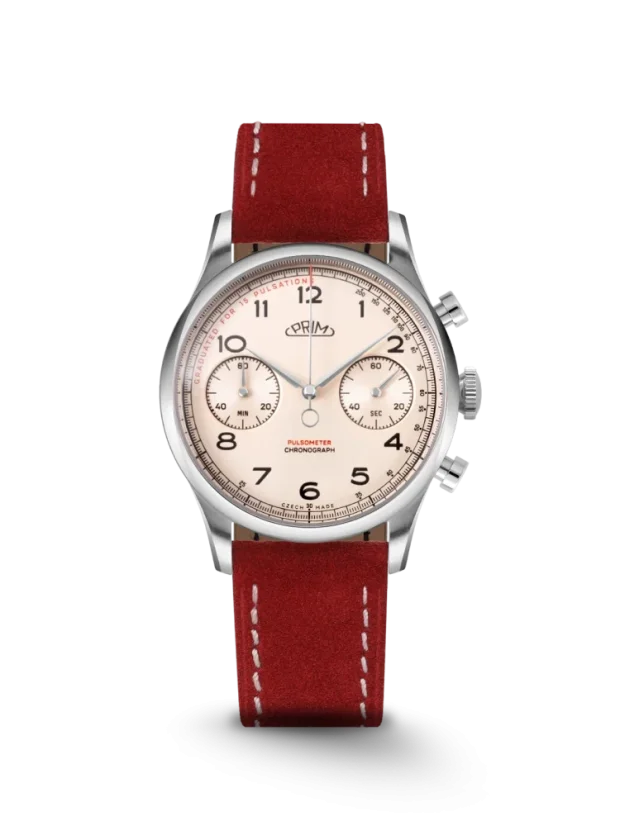 Prím Janský Pulsometer Chronograph 39 - C - W03P.13283.C