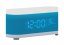 Stolové hodiny s budíkom, nabíjačkou smartfónov a Bluetooth reproduktorom 6033BB Karlsson 20cm