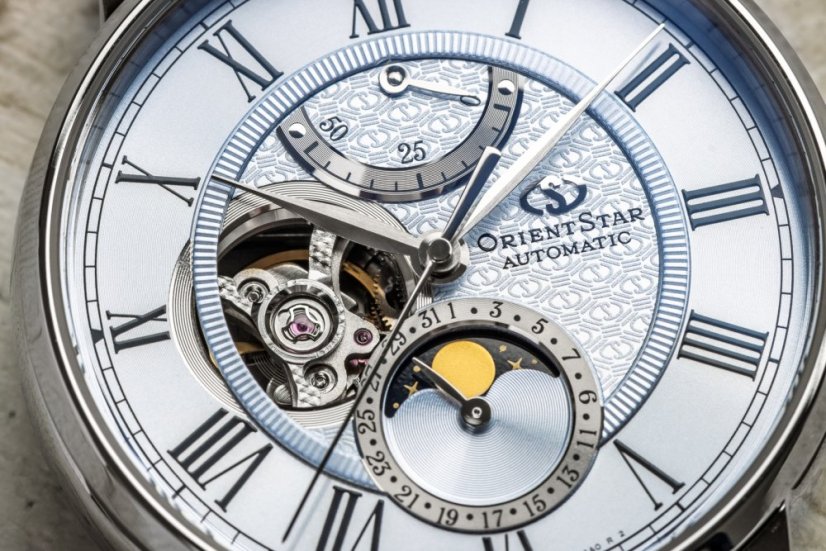 Orient Star Classic M45 F7 Moon Phase Open Heart Automatic RE-BT0007L00B Limited Edition 190pcs (+ náhradný remienok)