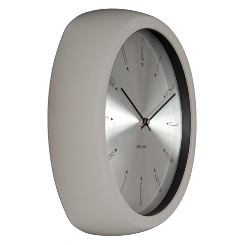 Dizajnové nástenné hodiny 5626GY Karlsson 31cm