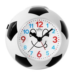 Detský melodický budík s tichým chodom MPM Kickoff Timekeeper - C01.4371.B