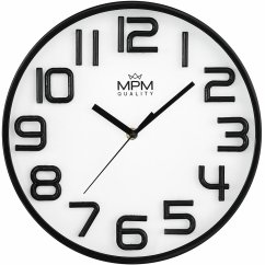 Nástenné hodiny s tichým chodom MPM E01.4232.9000