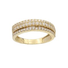 Zlatý prsten R72, vel. 56, 3.4 g
