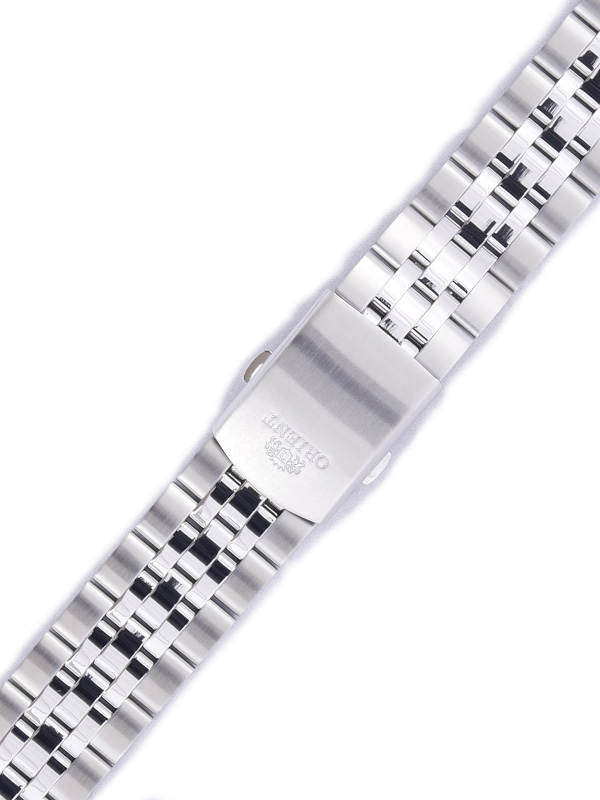 Ocelový náramek Orient PDEJRSS 22mm (pro model ET0P), stříbrný