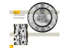 Designové nástěnné hodiny 21525 Lowell 60cm