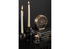 Designové stolní hodiny - budík 5970BK Karlsson 16cm
