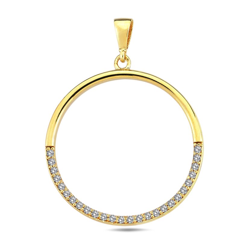 Zlatý přívěsek se zirkony ZP0432XJ71-6900 (585/1000) 1,69g Zlatý přívěsek se zirkony ZP0432XJ71-6900 (585/1000) 1,69g