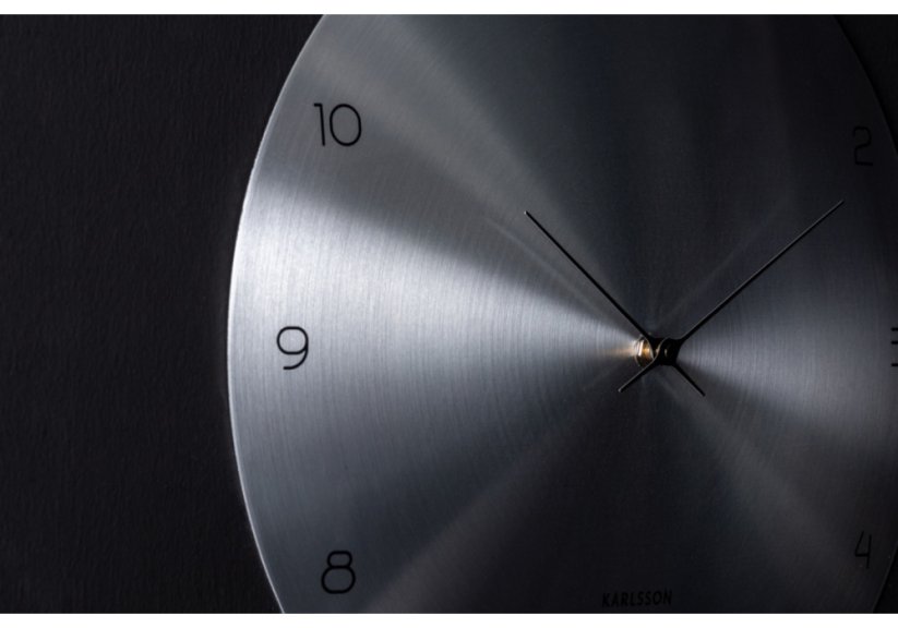 Dizajnové nástenné hodiny 5888SI Karlsson 40cm