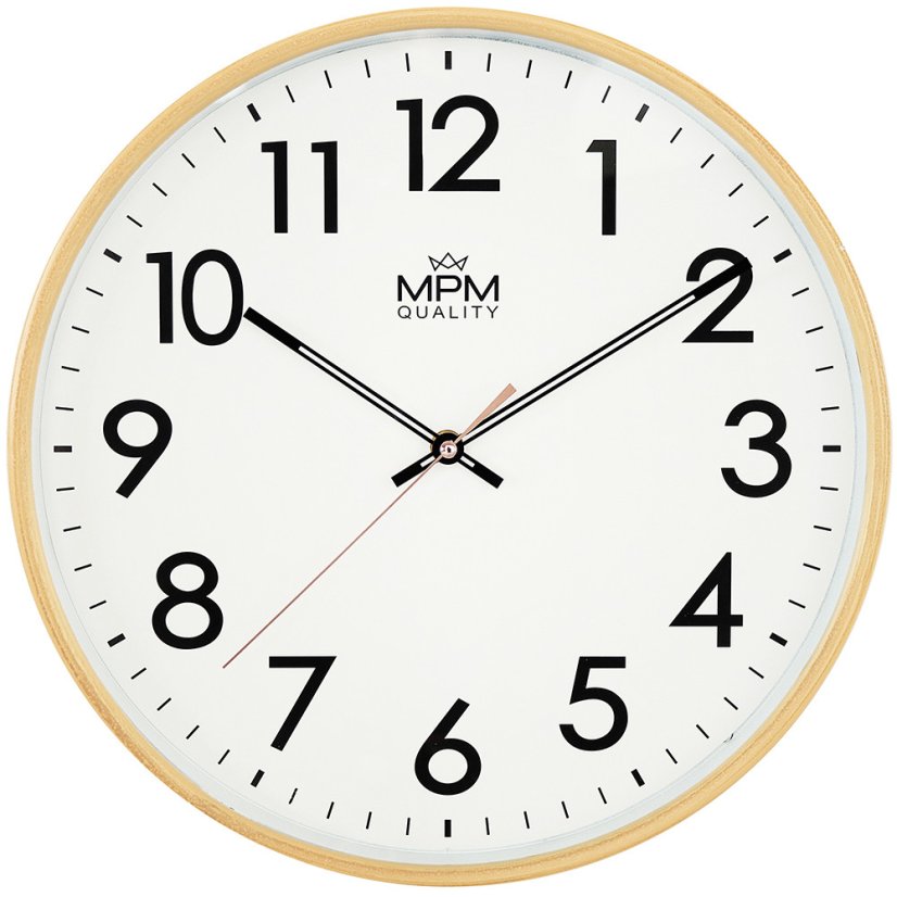 Hodiny s tichým chodom MPM E01.3877.51