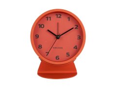 Stolové hodiny s budíkom 6082OR Karlssson 13cm