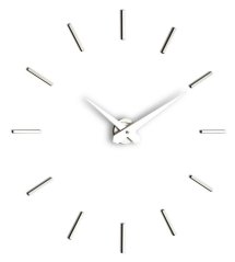 Dizajnové nástenné hodiny I200M IncantesimoDesign chrome 90-100cm