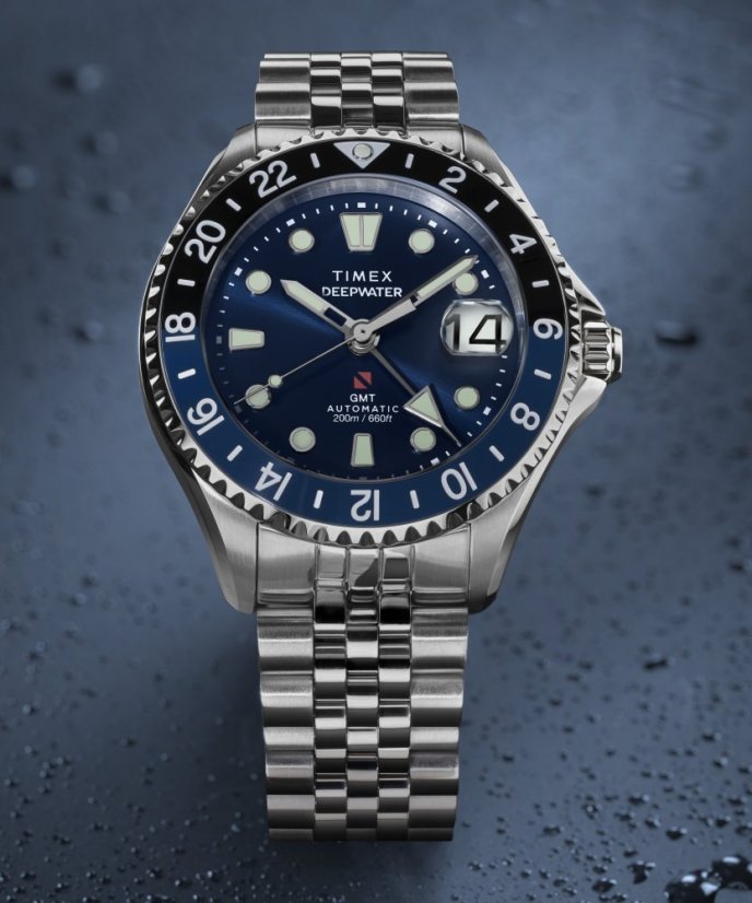 Timex Deepwater Meridian 200 Automatic GMT TW2Y64000UK
