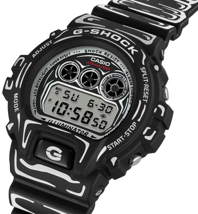 CASIO DW-6900JV-1ER G-Shock Joshua Vides Collaboration Model