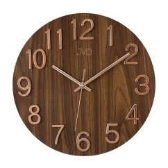 Dizajnové drevené hodiny JVD HT98.8