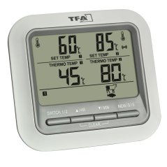 TFA 14.1516.02 - digitálny vpichový teplomer s dvoma sondami