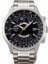 Ocelový náramek Orient KDDQJSS 22mm (pro model FEU07), stříbrný
