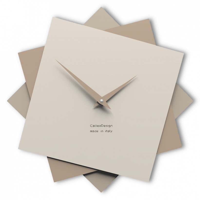 Dizajnové hodiny 10-030 CalleaDesign Foy 35cm (viac farebných verzií) Farba béžová (najsvetlejšia)-11 - RAL1013