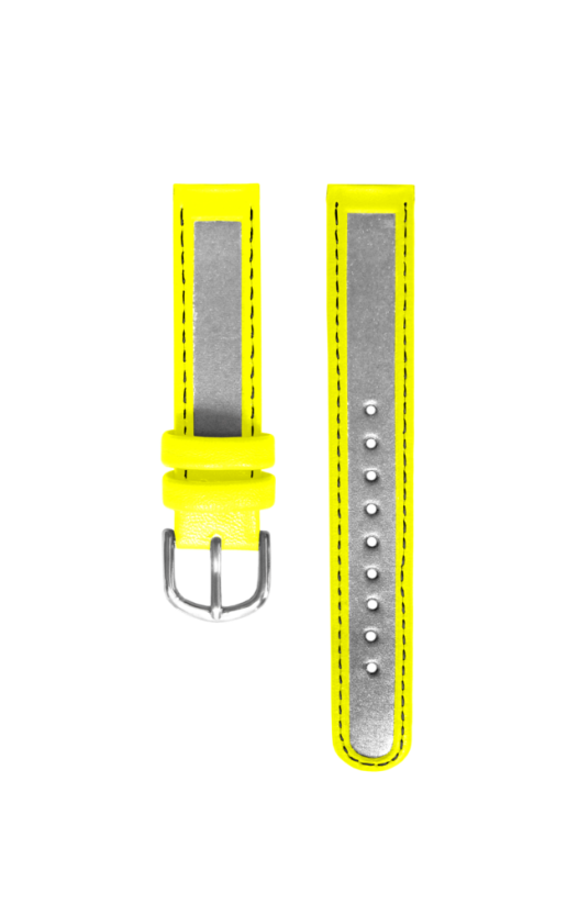 Reflexní žlutý řemínek k hodinkám CLOCKODILE CSX0011
