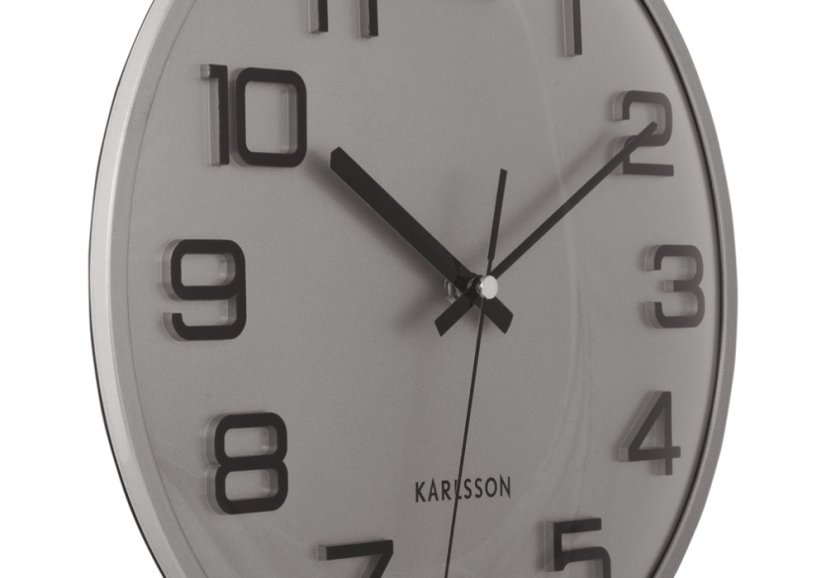 Dizajnové nástenné hodiny 6022SI Karlsson 30cm