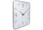 Dizajnové nástenné hodiny 3174 Nextime Square Dome 35cm