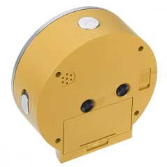 TFA 60.1034.07 - elektronický analógový budík - farba žltá