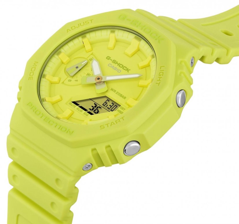 CASIO GA-2100-9A9ER G-Shock Carbon Core Guard Tone-on-Tone