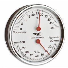 TFA 45.2041.42 - Kombinácia (Teplomer + Vlhkomer) 70 mm