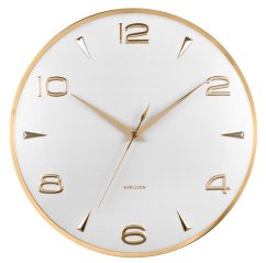 Dizajnové nástenné hodiny 6017WH Karlsson 40cm
