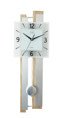 Nástěnné kyvadlové hodiny s tichým chodem JVD NS19033