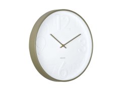 Dizajnové nástenné hodiny 6063GR Karlsson 40cm
