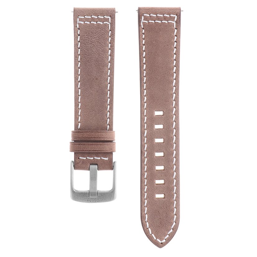 Kožený řemínek na hodinky PRIM RB.13200 (22 mm) - A - RB.13200.2220.1400.XL