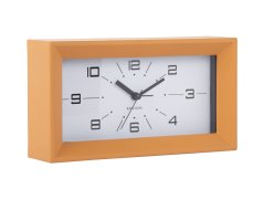 Designové stolní hodiny s budíkem 6066YE Karlsson 20cm