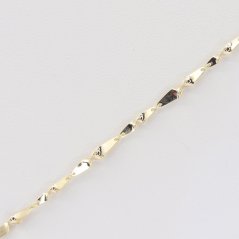 Zlatý náramek OB018, vel. 17-19, 1.6 g (585/1000)