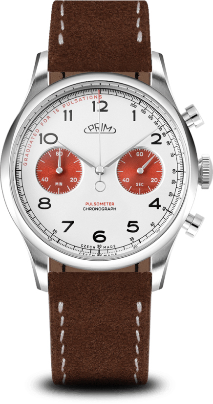 Prím Janský Pulsometer Chronograph 42 - B - W01P.13282.B