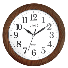 Nástěnné hodiny s tichým chodem JVD HX2149.3