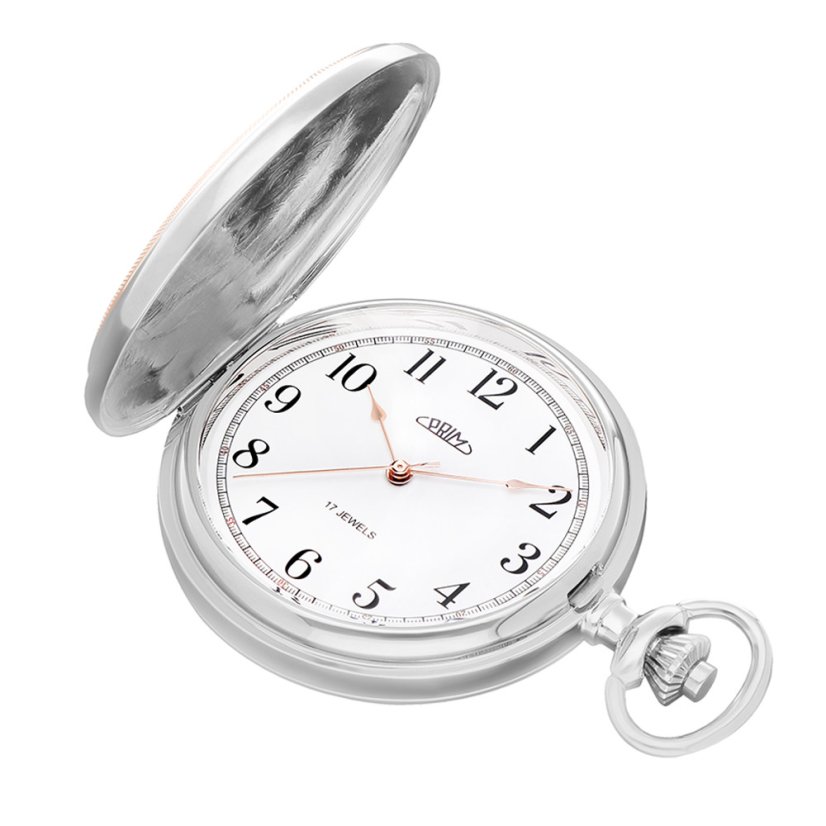 Kapesní mechanické hodinky PRIM Pocket Symbol - C - W04P.13223.C